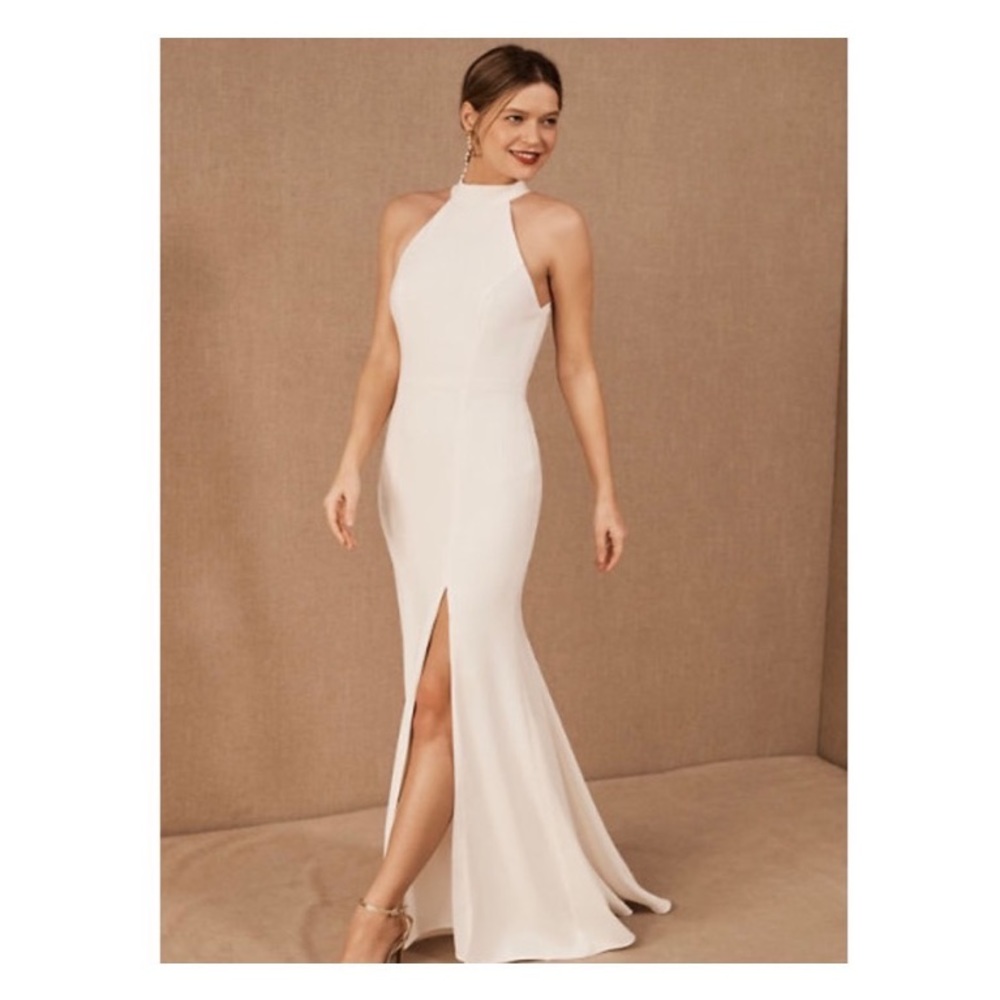 BHLDN Montreal Crepe Maxi Dress, Size 10 (Bust 37”, Natural Waist 31”, Hip 43”)